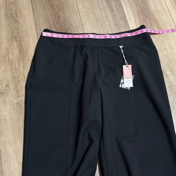 NWT Lane Bryant The Allie Wide Leg Pants Size 18 Black - Picture 7 of 12